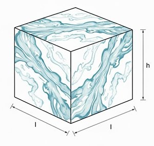 Cubo resina